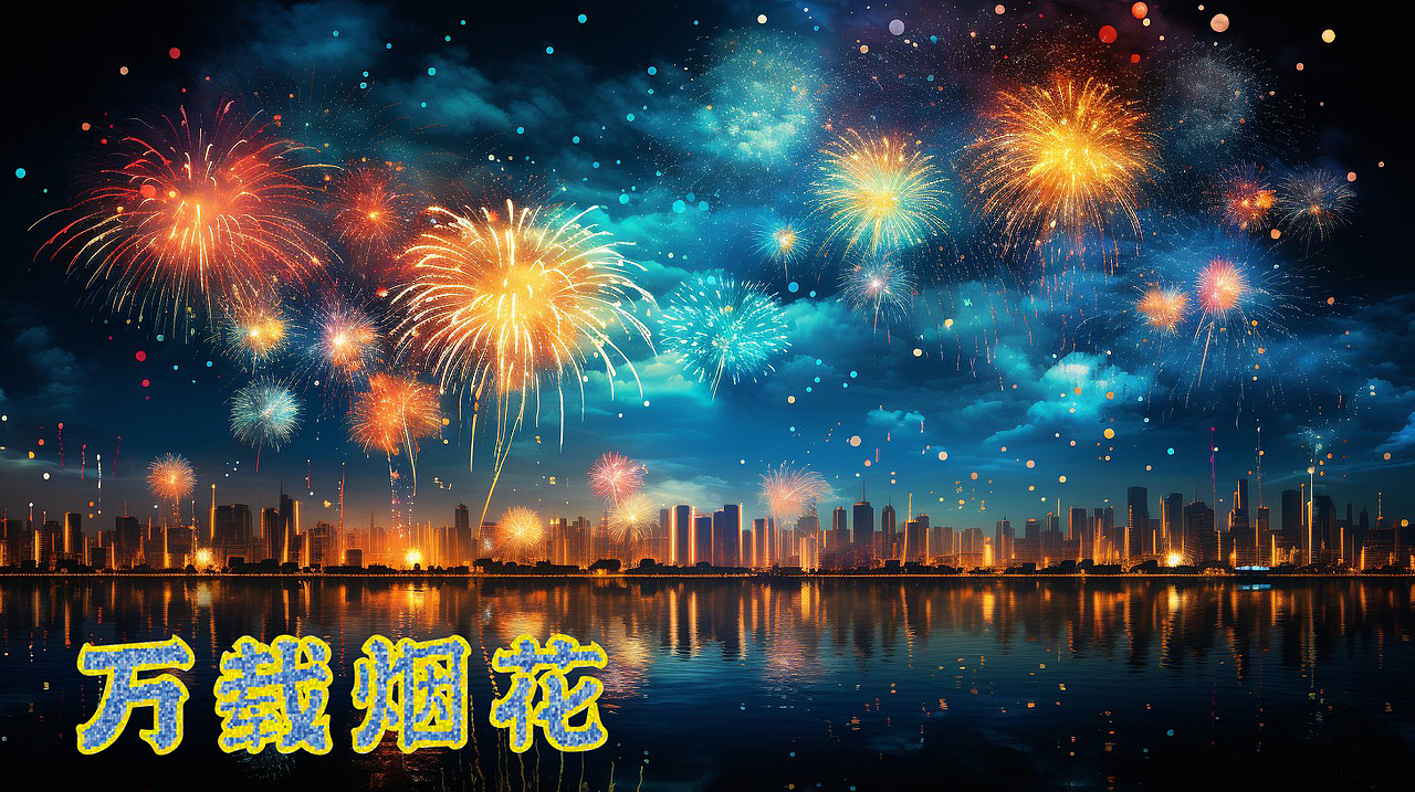 万载组合类烟花包装、鞭炮包装设计平面图