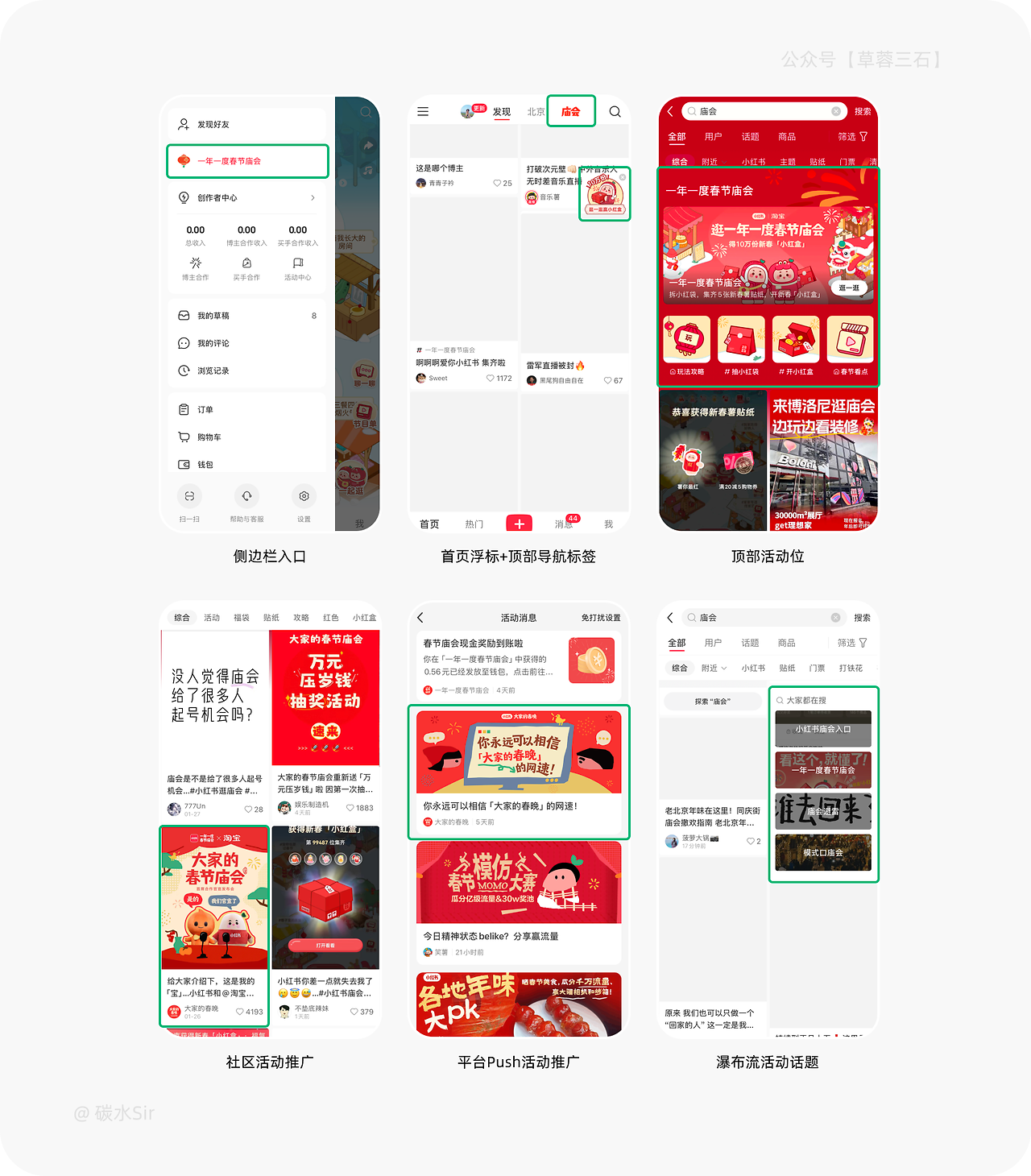 小红书|春节庙会|用户体验全案之运营活动拆解(图ZMTUwMjgzMDg=) - 观点 - 站酷设计师碳水sir原创素材 - 站酷ZCOOL