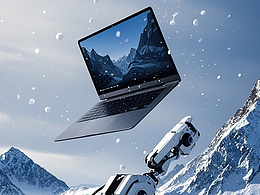 笔记本电脑海报