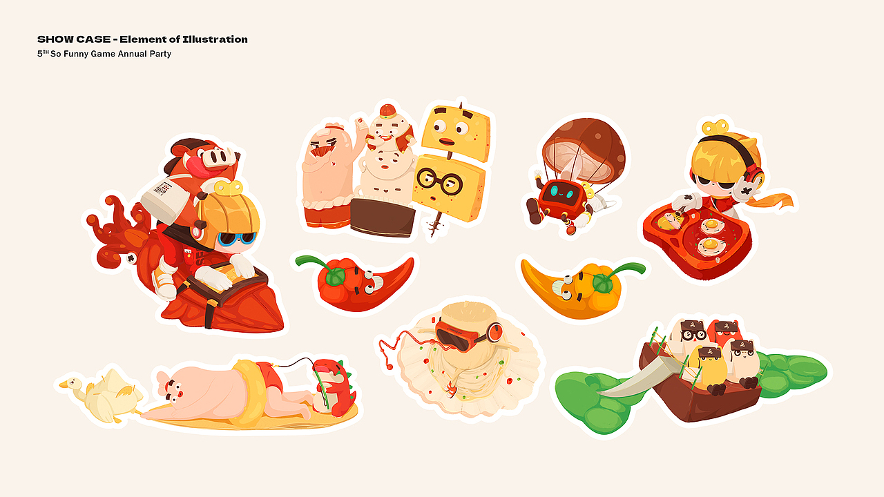 麋鹿先生作品集（图ZMzg1MzU1Njgw） - 商业插画 - 站酷设计师麋鹿画画不迷路原创素材 - 站酷ZCOOL