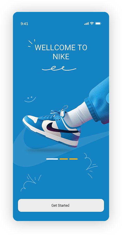 移动端运动鞋商城展示