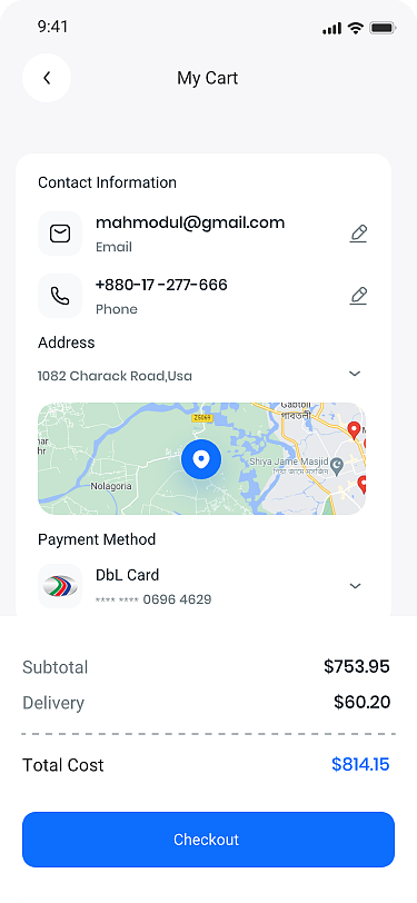 移动端运动鞋商城展示