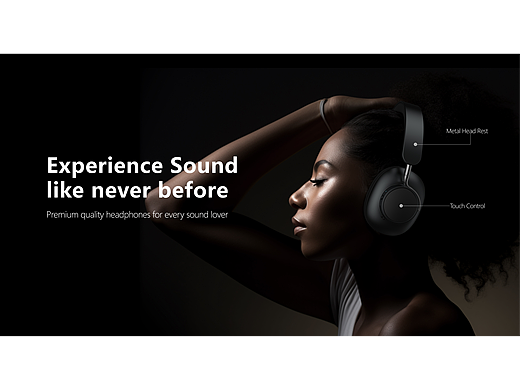 头戴式耳机渲染