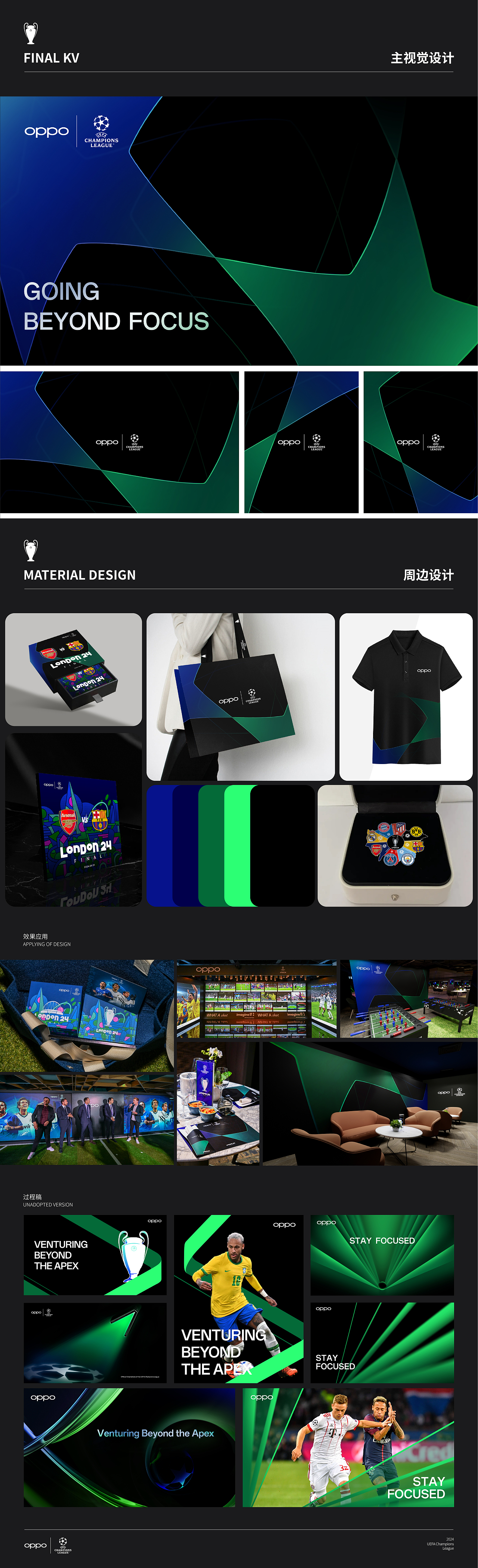 2024 欧冠 OPPO款待区视觉设计