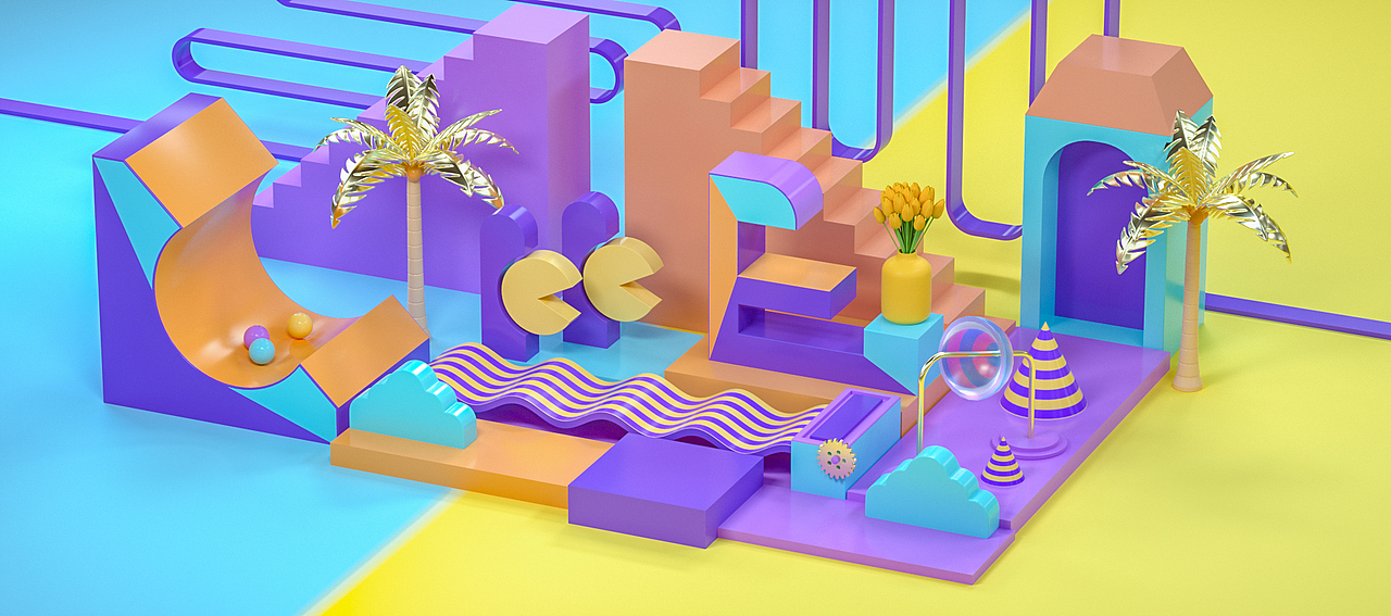 3D建模/C4D/电商场景