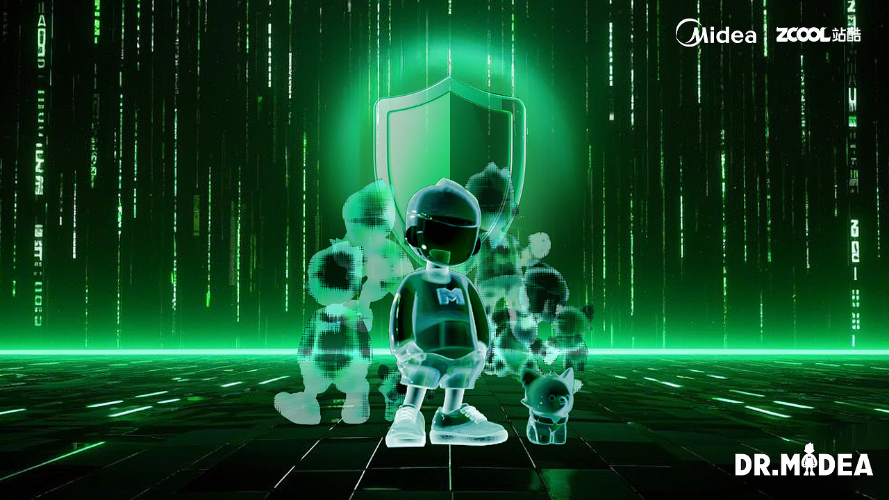 零壹幻域:数据虚拟体M博与科技狗