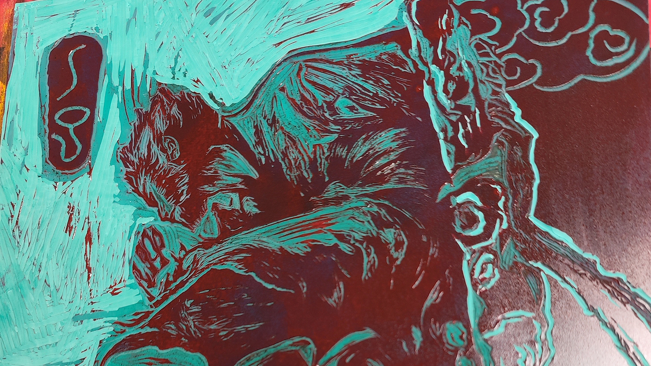 版画 - 2025 门神年画