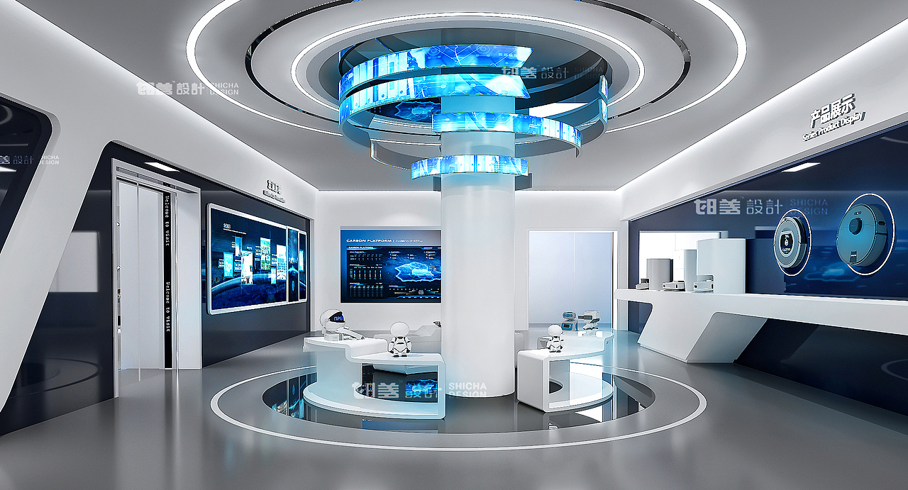 科沃斯机器人办公空间设计（图ZMzg1MzkxOTMy） - 商业空间设计 - 站酷设计师时差设计原创素材 - 站酷ZCOOL