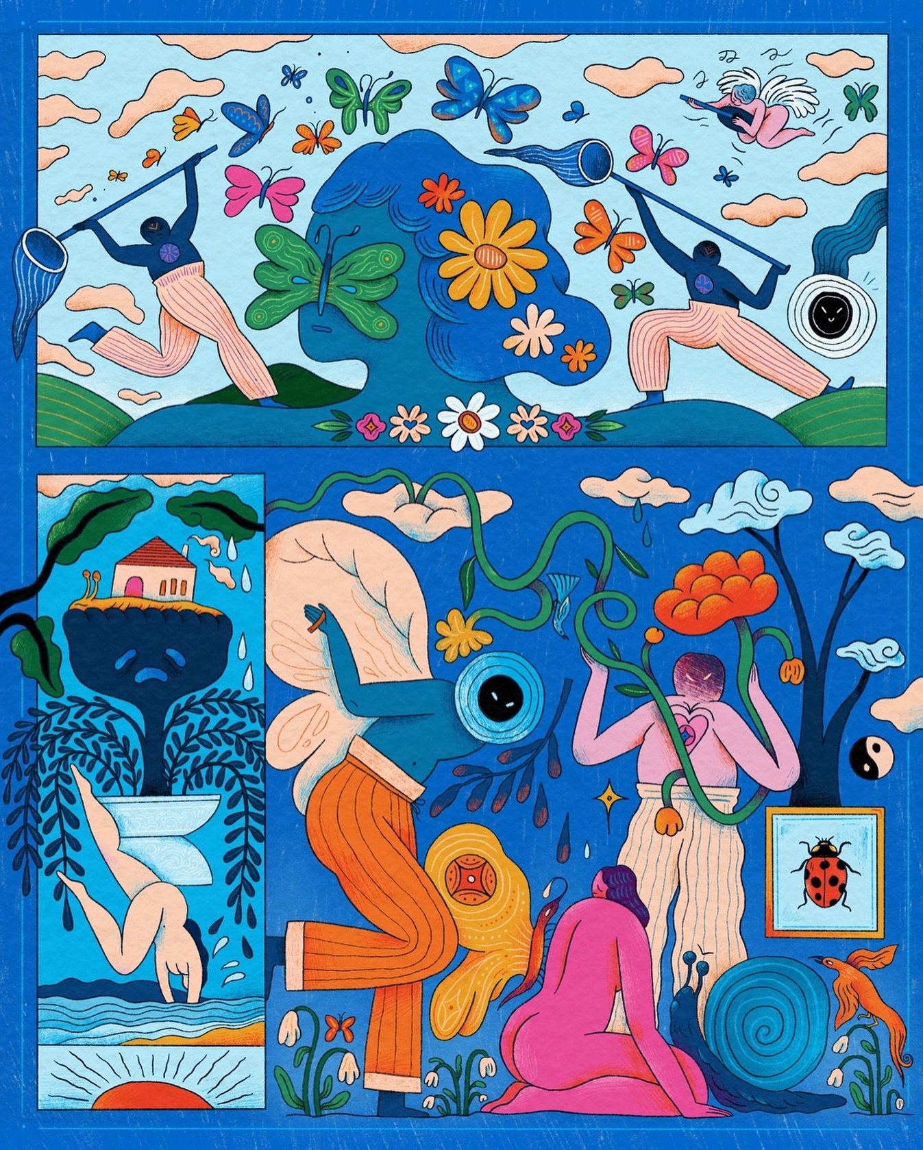 意象与灵魂的邂逅-爱尔兰艺术家Mark Conlan的插画作品｜365天的好设计NO.31（图ZMTUwMjg2MzI=） - 观点 - 站酷设计师站酷资讯原创素材 - 站酷ZCOOL