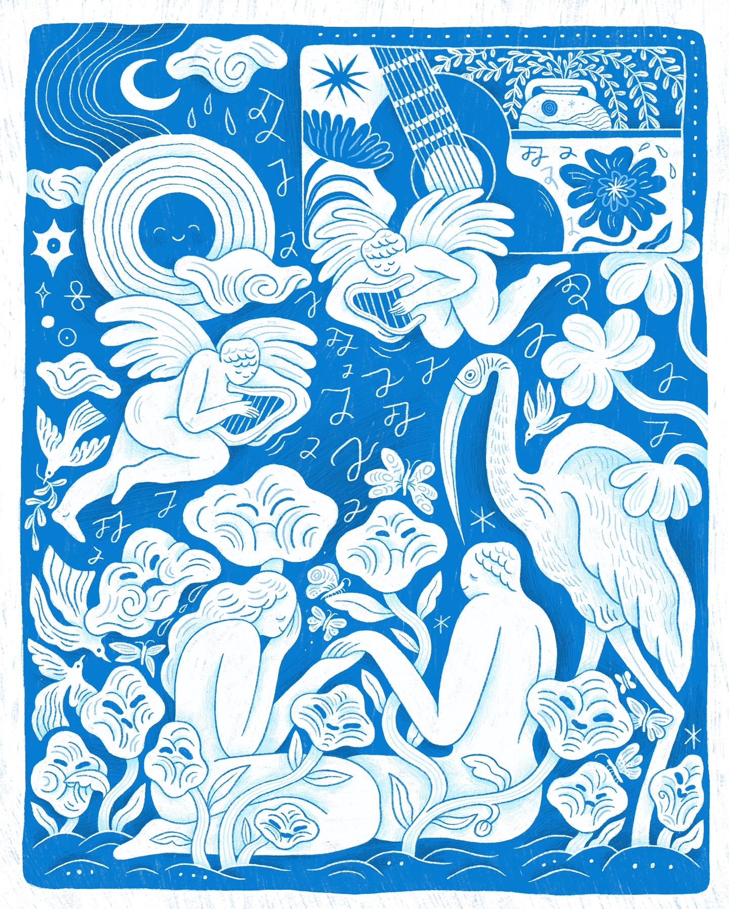 意象与灵魂的邂逅-爱尔兰艺术家Mark Conlan的插画作品｜365天的好设计NO.31（图ZMTUwMjg2NTI=） - 观点 - 站酷设计师站酷资讯原创素材 - 站酷ZCOOL