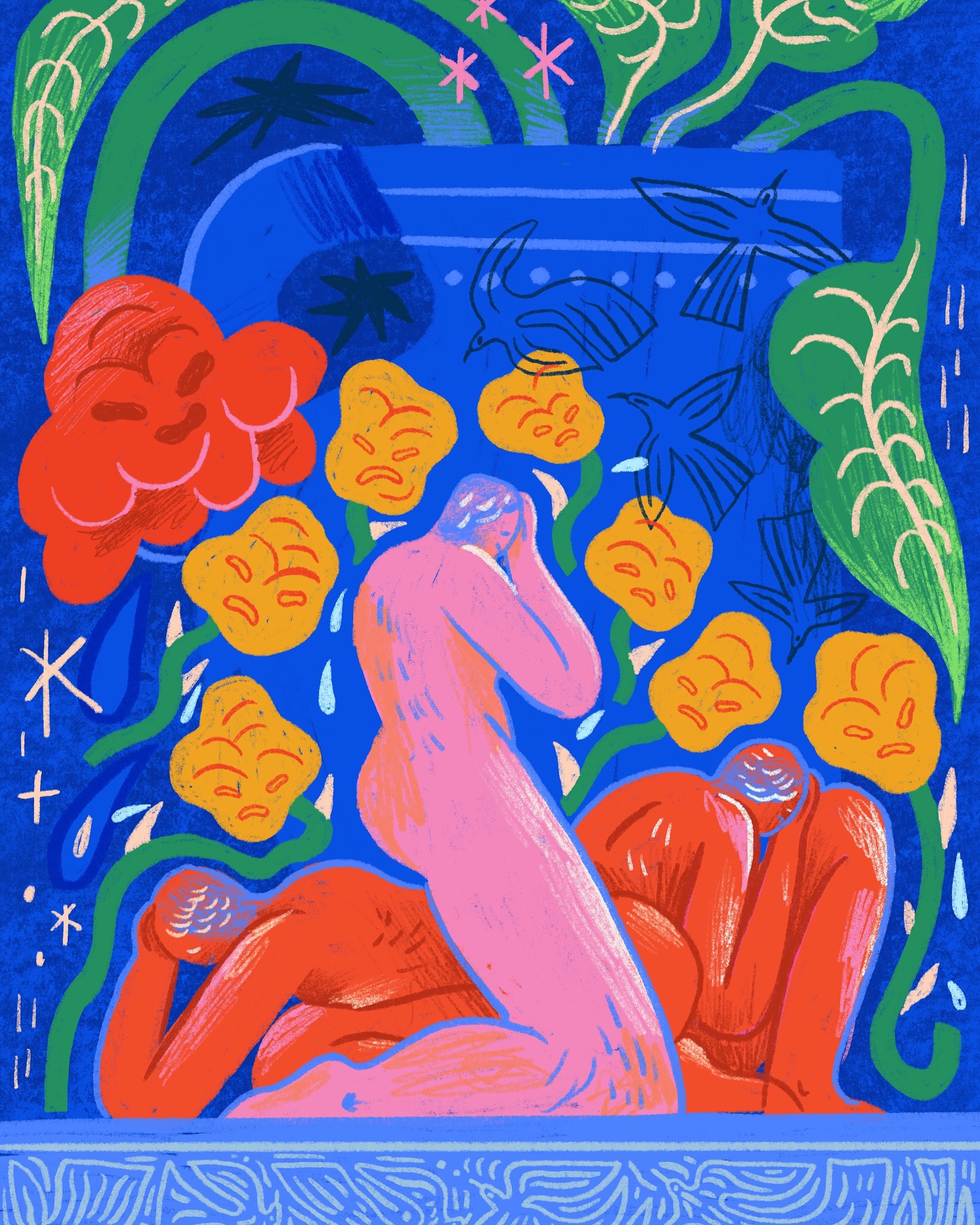 意象与灵魂的邂逅-爱尔兰艺术家Mark Conlan的插画作品｜365天的好设计NO.31（图ZMTUwMjg2NTY=） - 观点 - 站酷设计师站酷资讯原创素材 - 站酷ZCOOL