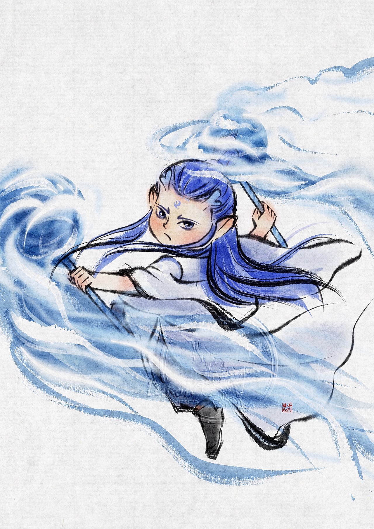 哪吒2（圖ZMzg1MzkzNzcy） - 創(chuàng)作習(xí)作 - 站酷設(shè)計(jì)師Lemon插畫原創(chuàng)素材 - 站酷ZCOOL