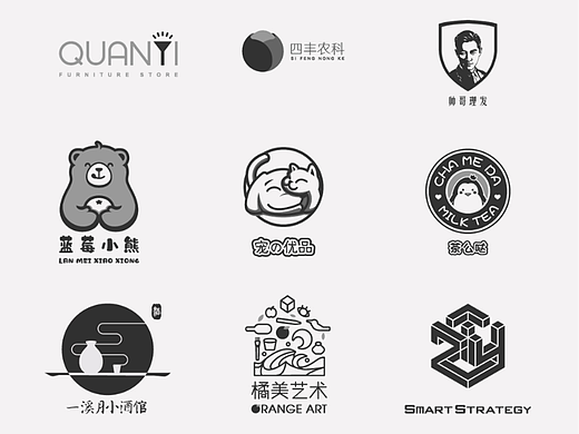 2018年底到现在做的一些VI合集（个人主页-ZMzQ3NDU0MDQ=） - Logo - 站酷设计师桔酱做点啥原创素材 - 站酷ZCOOL