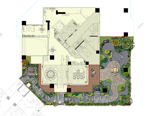 私人会所庭院设计