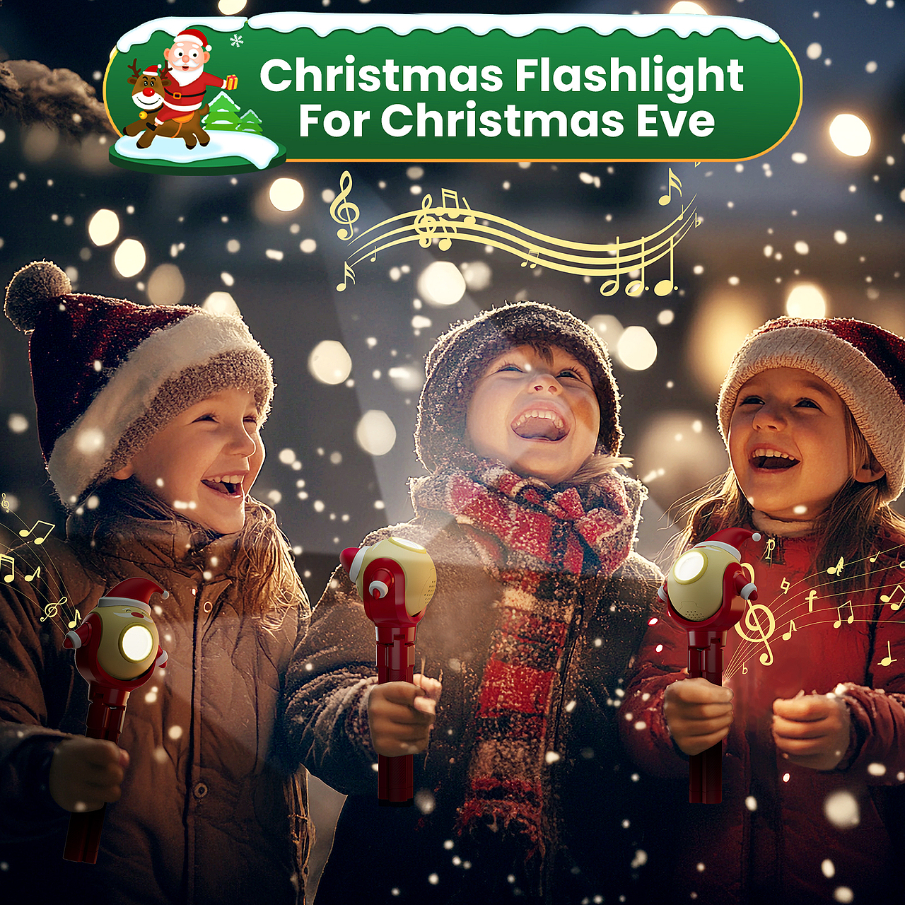 圣诞灯和麋鹿灯