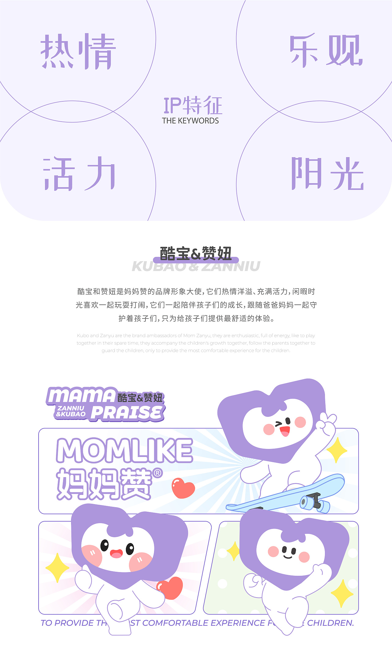 【原创IP设计】 |酷宝和赞妞 |妈妈赞品牌IP设计