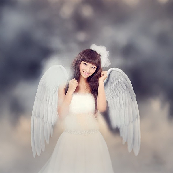 AI生成美女图片