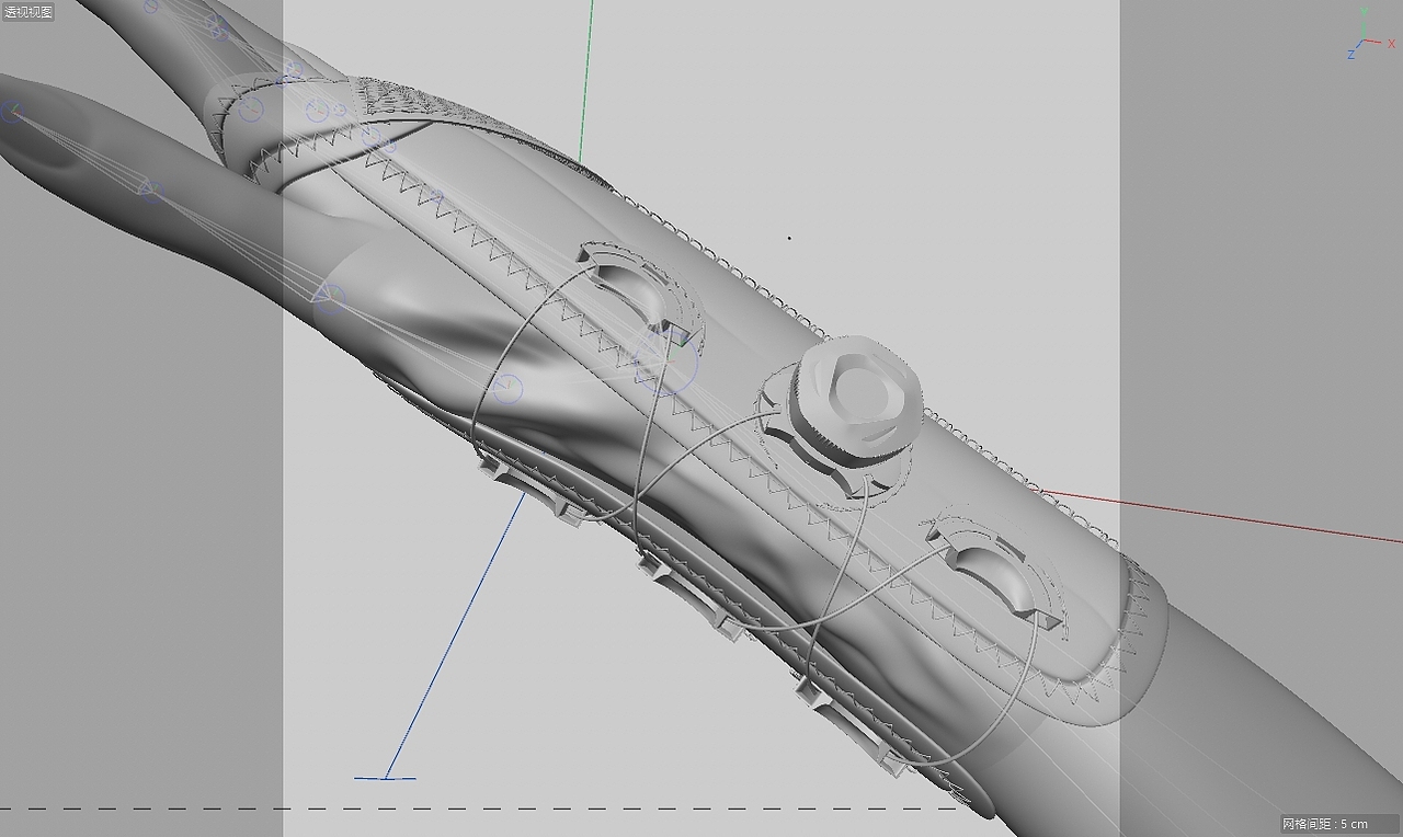 布料产品建模渲染丨护具系列