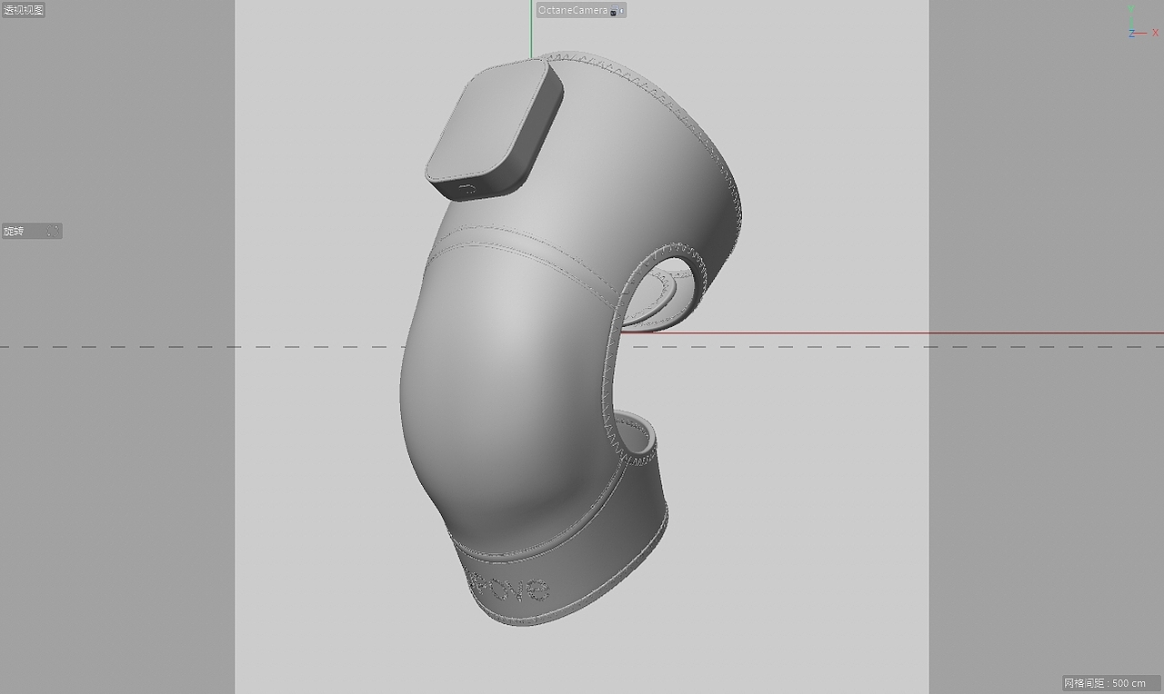 布料产品建模渲染丨护具系列