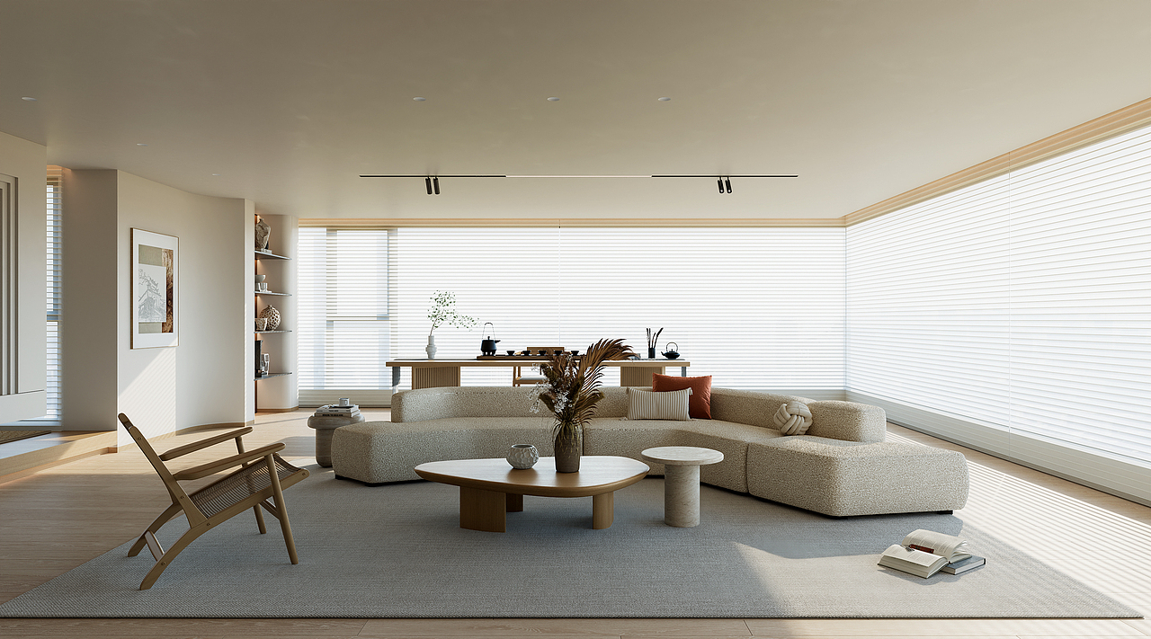 大平层——长沙佐尚视觉（图ZMzg1NDA5MTY0） - 家装设计 - 站酷设计师佐尚效果图官方原创素材 - 站酷ZCOOL