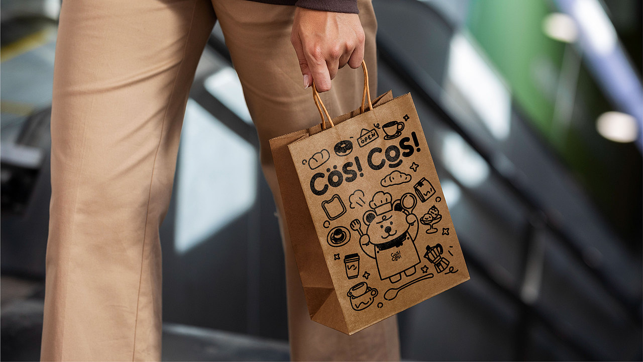 Cosi Cosi 餐饮品牌设计（图ZMzg1NDEwNTQw） - 品牌 - 站酷设计师椰椰嗨皮虾原创素材 - 站酷ZCOOL