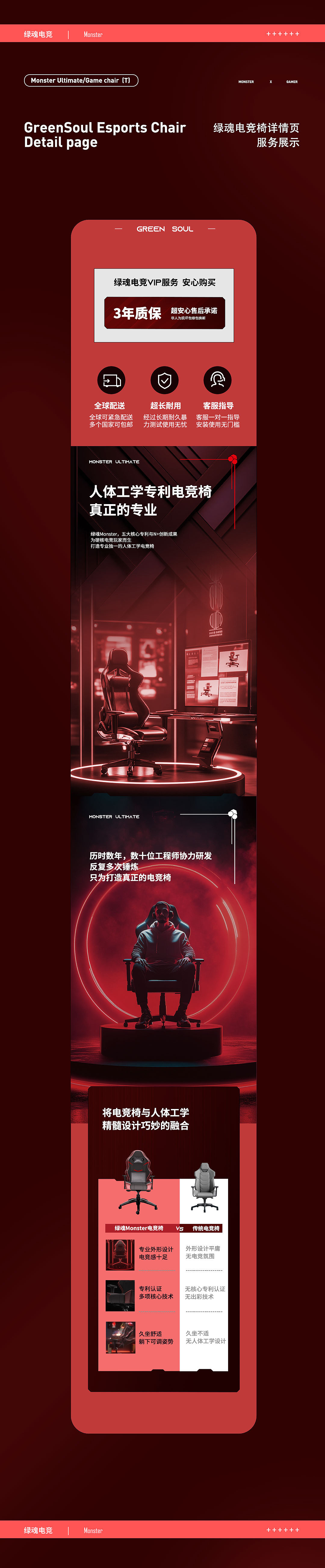 《GreenSoul 电竞椅 | 打造你的专属电竞空间  》