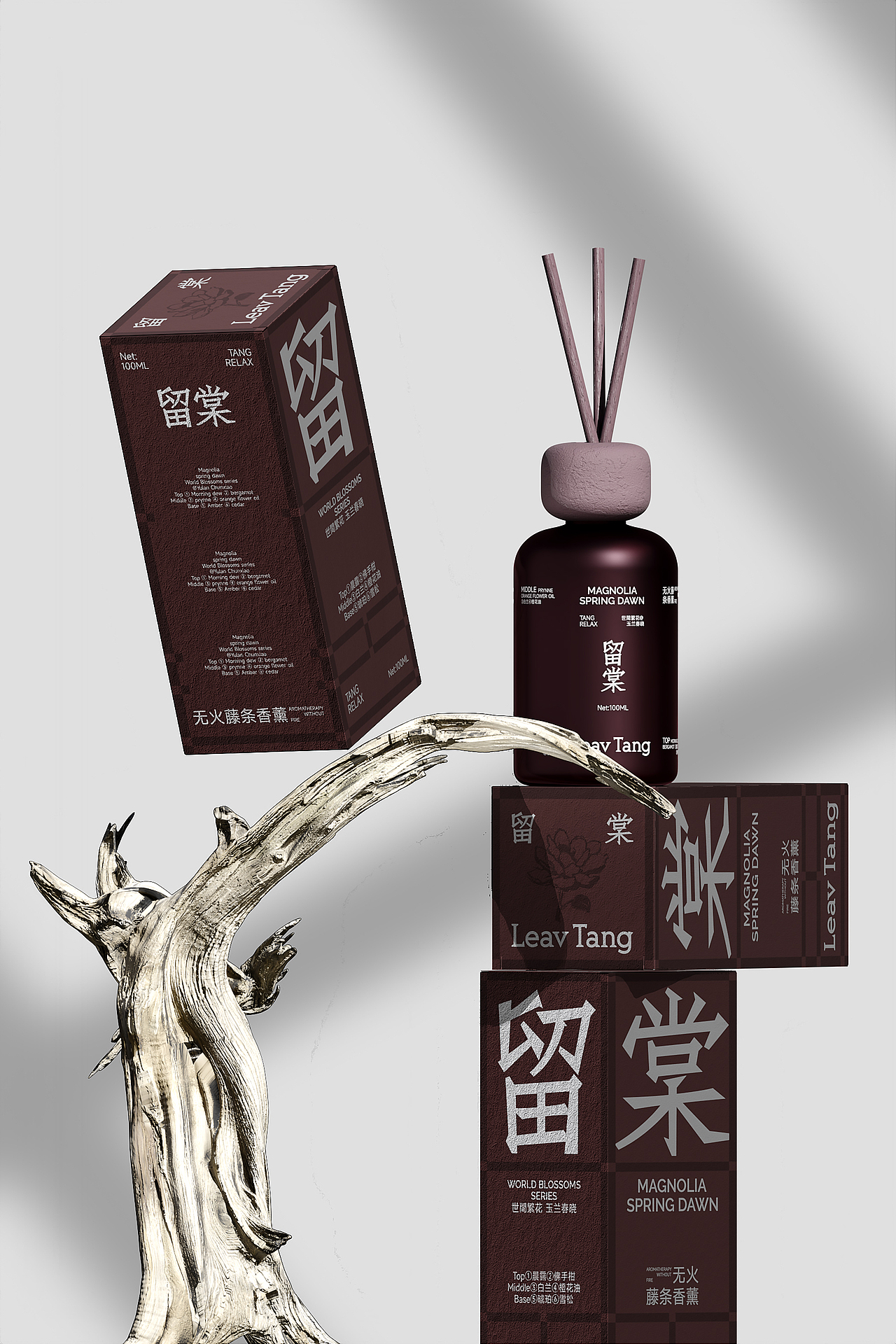 留棠LeavTang香薰包装全案×超级老BABY | LOGO/包装（图ZMzg1NDE5NjI4） - 包装 - 站酷设计师超级老BABY原创素材 - 站酷ZCOOL