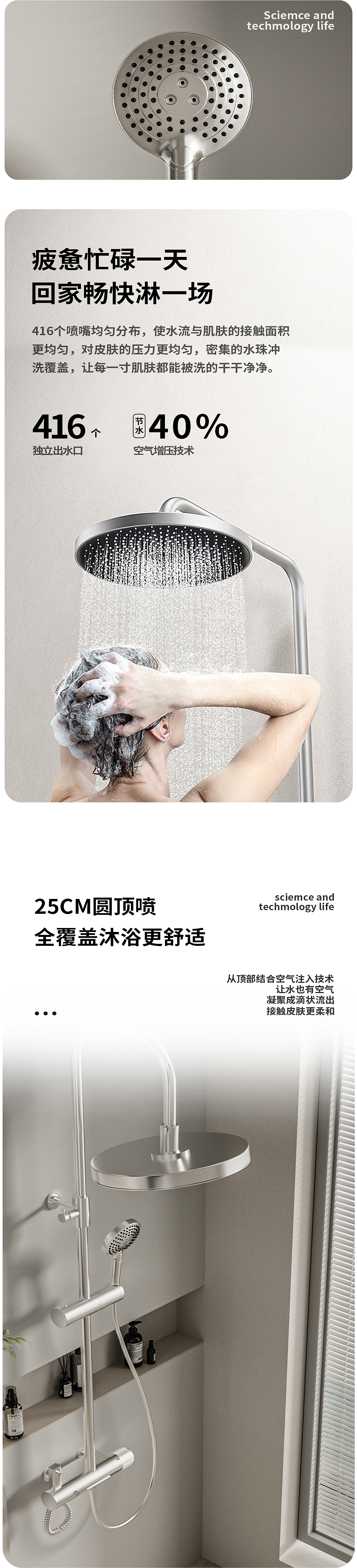 多功能花洒丨视觉分享