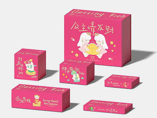 CR手表品牌 | 公主请发财新年礼盒设计