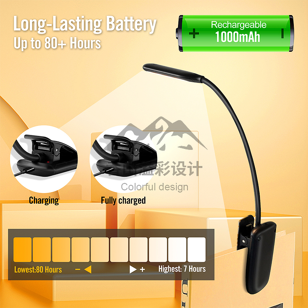 亚马逊主副图设计案例-智能台灯 小夜灯 灯饰设计