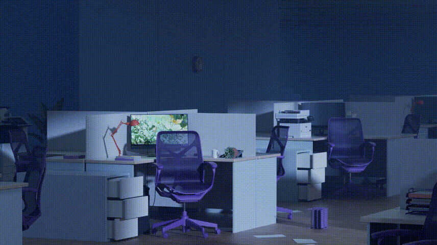 C4D 办公室三维创意动画