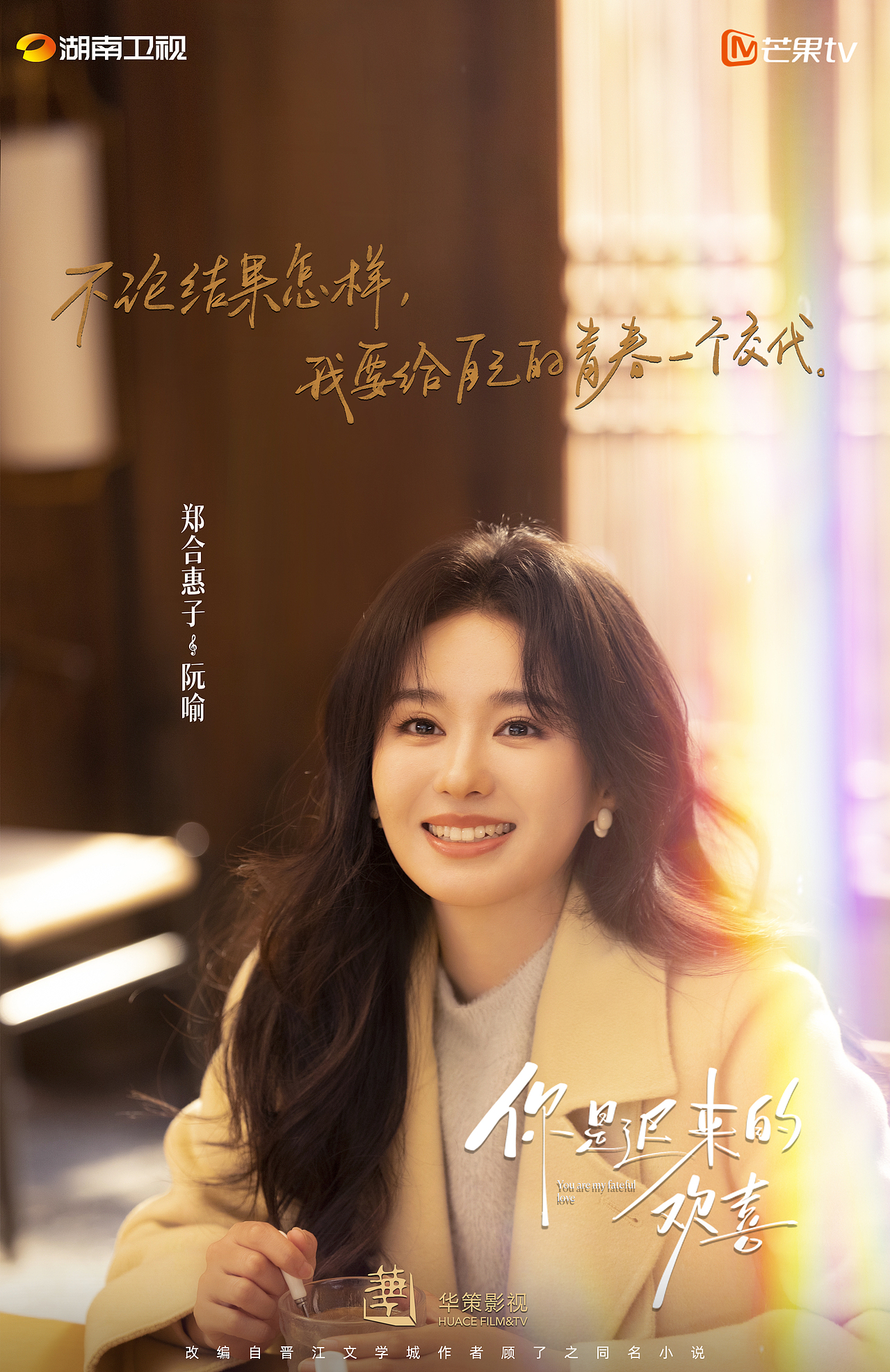 你是迟来的欢喜 人物台词海报