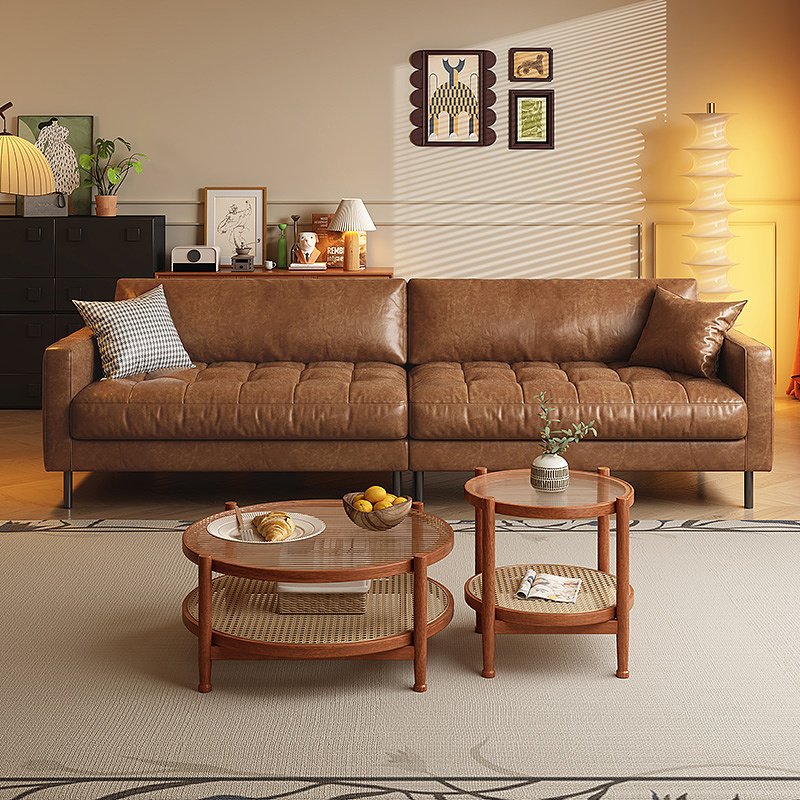 法式复古中古风客厅沙发