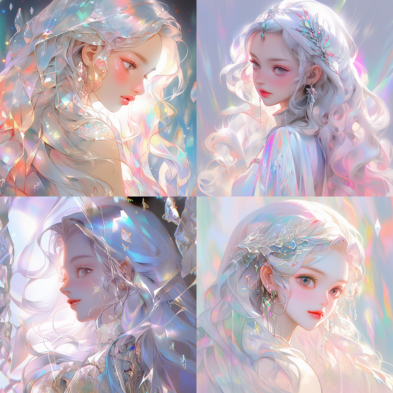 AI绘图——梦幻女孩（图ZMzg1NDY5MjA4） - 艺术插画 - 站酷设计师草莓大侠CC原创素材 - 站酷ZCOOL