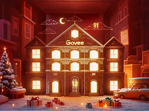 12 Days -Govee Christmas Countdown calendar GIF