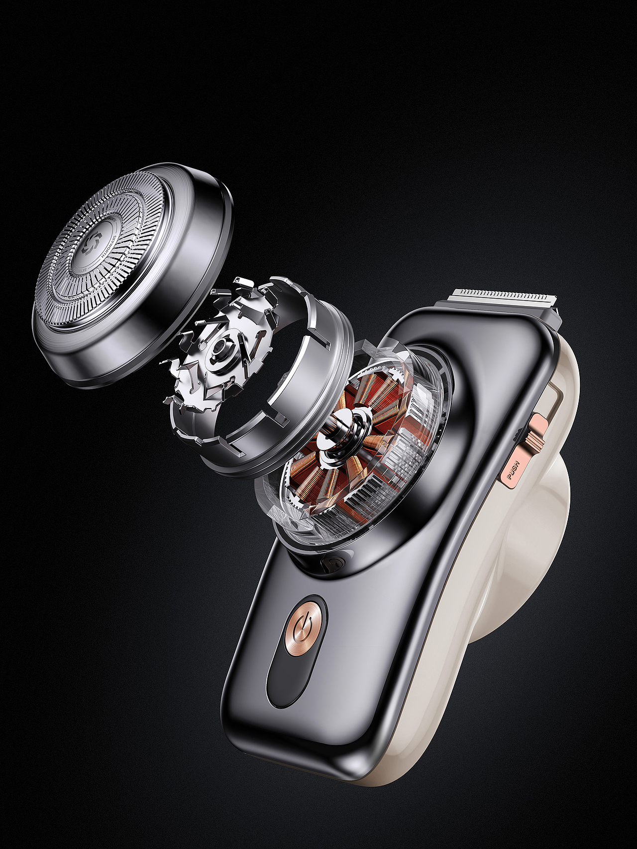 创维剃须刀系列产品场景渲染（图ZMzg1NDgxMTMy） - 场景 - 站酷设计师光盒引力原创素材 - 站酷ZCOOL