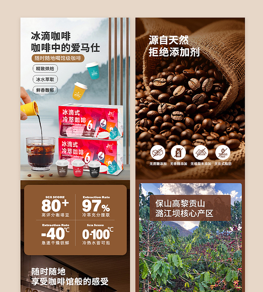 速溶咖啡详情页4款（图ZMzg1NDgyMzgw） - 电商 - 站酷设计师东方明若原创素材 - 站酷ZCOOL