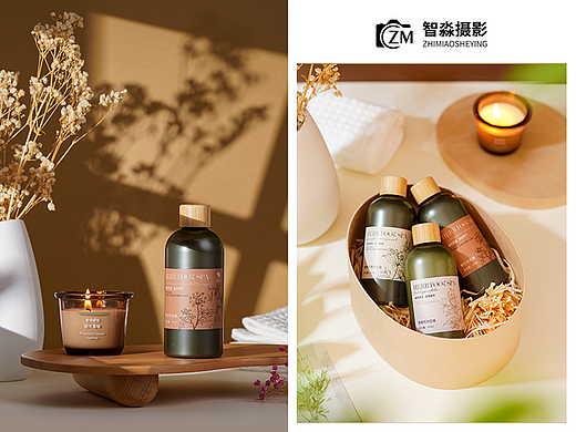 化妆品 沐足液 中药材 药浴商业拍摄