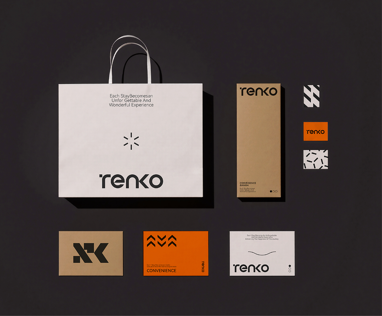 Renkohotel | 酒店品牌视觉设计(图ZMzg1NDkzMzgw) - 品牌 - 站酷设计师大白兔品牌设计原创素材 - 站酷ZCOOL
