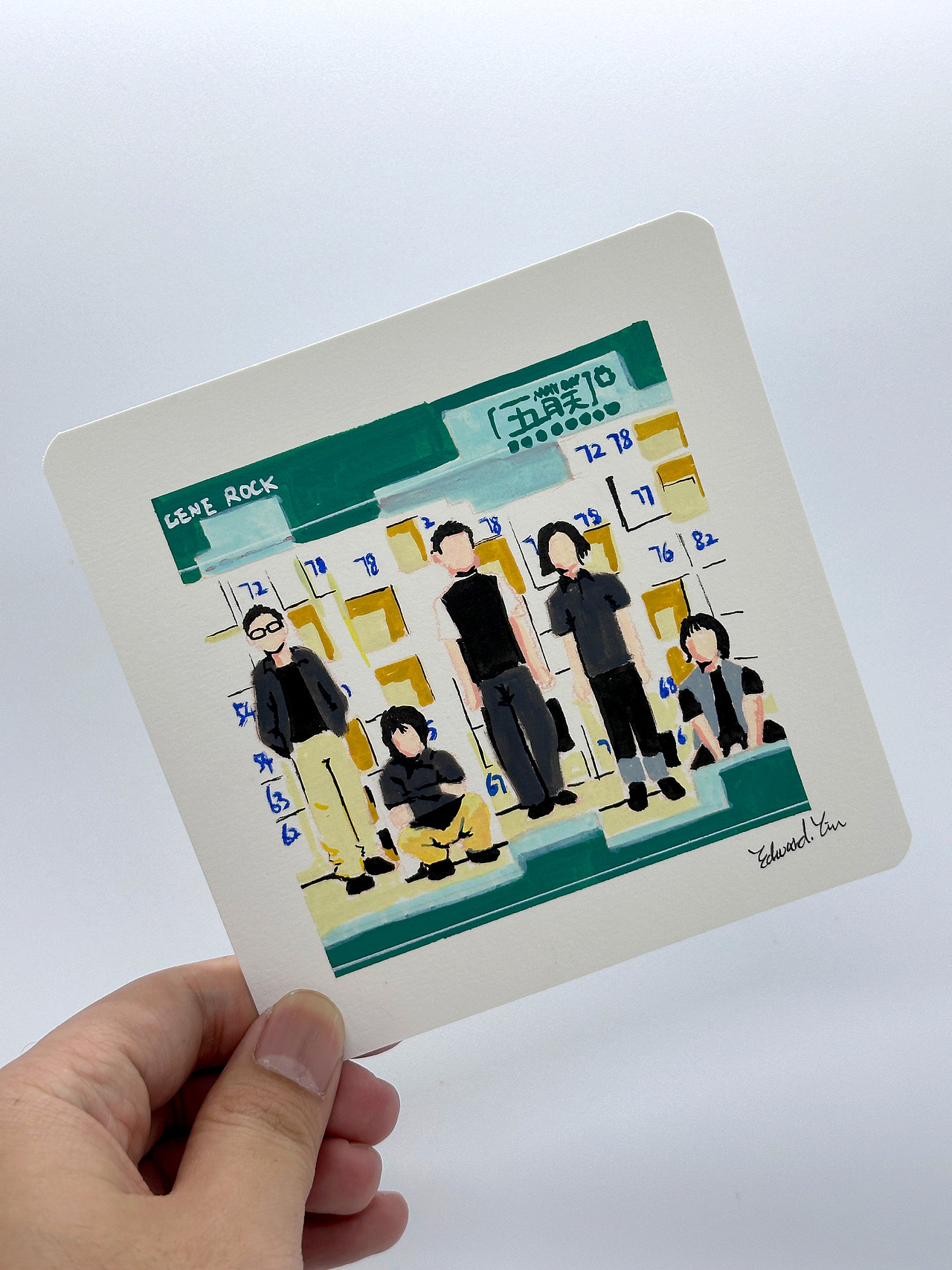 五月天手绘专辑封面（图ZMzg1NDk0MDQw） - 艺术插画 - 站酷设计师Edward_黑豆原创素材 - 站酷ZCOOL