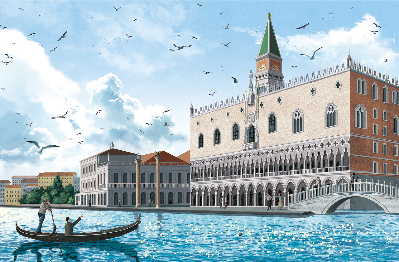 我的绘本《威尼斯》2