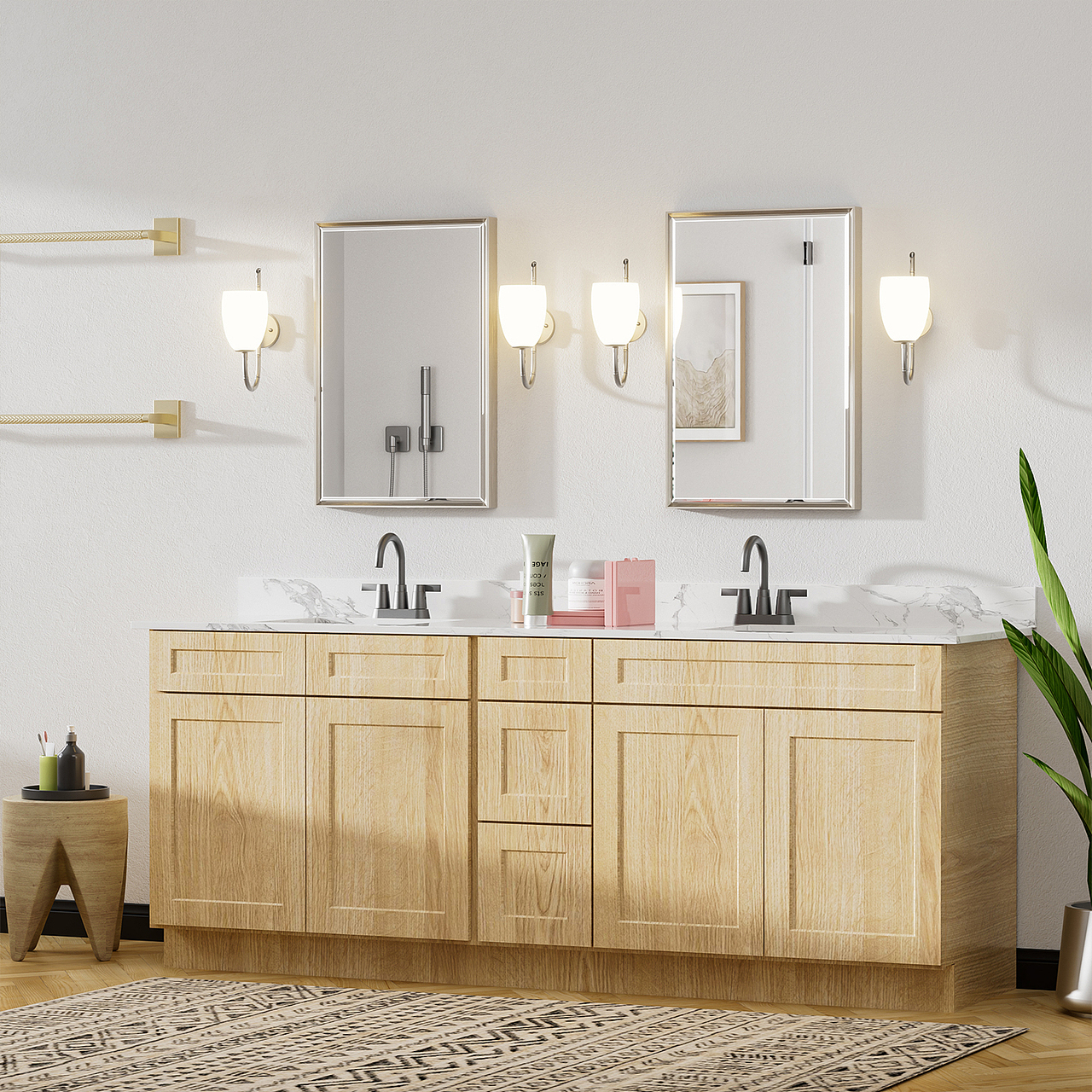 2024亚马逊室内渲染图｜浴室镜子（图ZMzg1NDk5NTEy） - 场景 - 站酷设计师LeoFelix原创素材 - 站酷ZCOOL