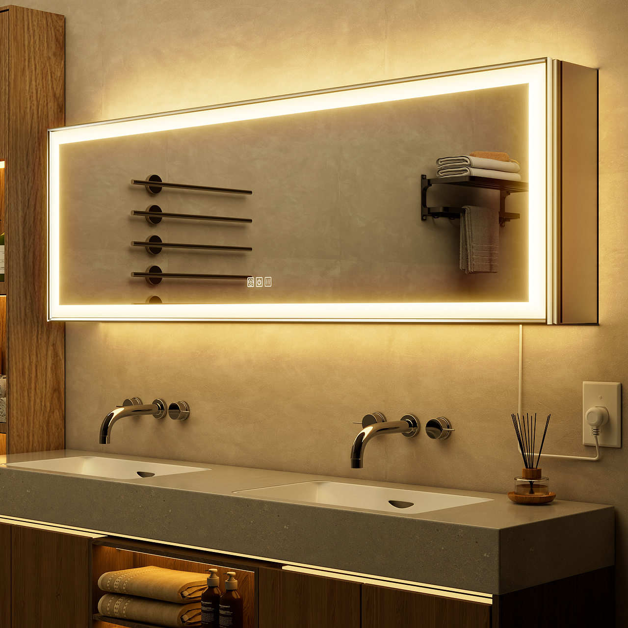 2024亚马逊室内渲染图｜浴室镜子（图ZMzg1NDk5NTky） - 场景 - 站酷设计师LeoFelix原创素材 - 站酷ZCOOL