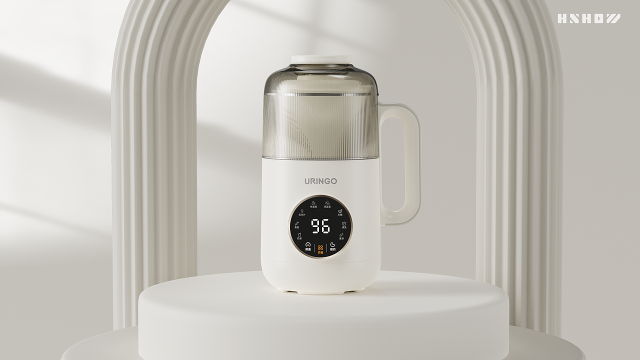 URINGO X HANSHOW | 低噪微压破壁机，时尚居家新选择~