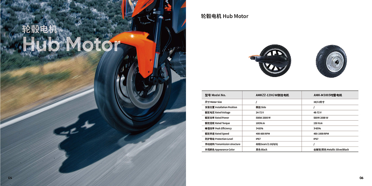 电机产品宣传册