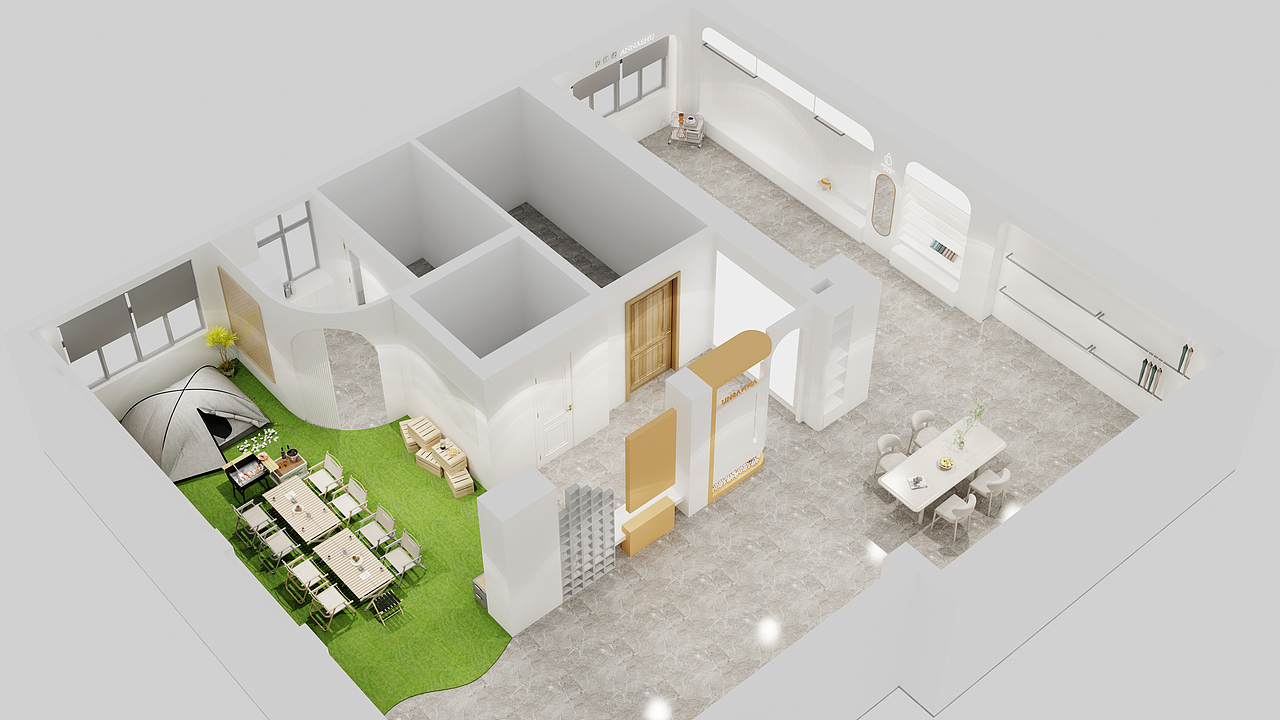 安娜淑丨展厅设计