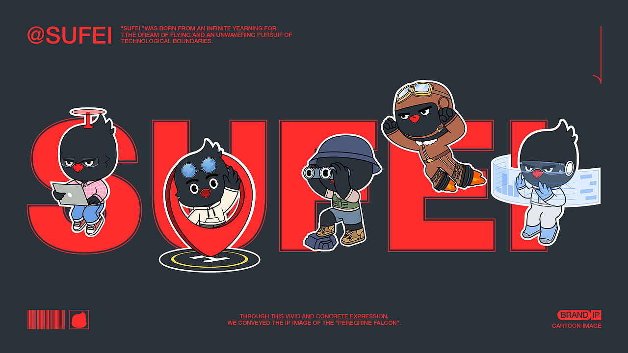 SUFEI速飞-IP形象设计（图ZMzg1NTE4NDgw） - IP形象 - 站酷设计师喵了个咪0_0原创素材 - 站酷ZCOOL