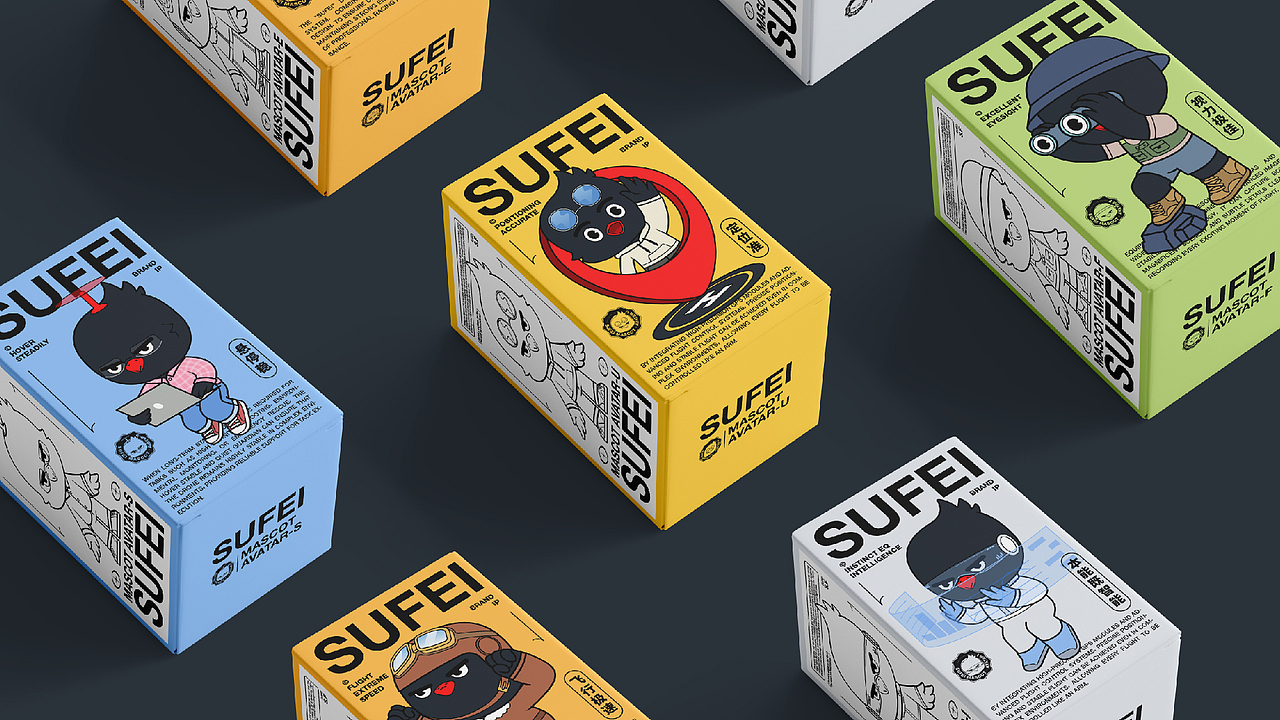 SUFEI速飞-IP形象设计（图ZMzg1NTE4NjQw） - IP形象 - 站酷设计师喵了个咪0_0原创素材 - 站酷ZCOOL