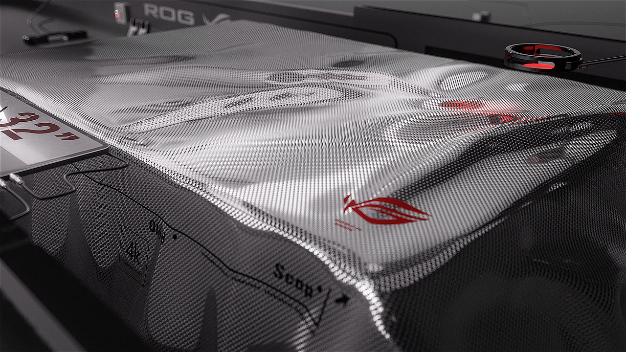 ROG: The Chosen One PG32UCDM OLED屏幕 临摹（图ZMzg1NTE5MTU2） - 产品 - 站酷设计师旧忆晨曦原创素材 - 站酷ZCOOL