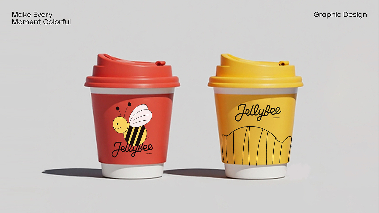 品牌視覺(jué)設(shè)計(jì)｜童裝品牌Jellybee（圖ZMzg1NTIwNDg4） - 品牌 - 站酷設(shè)計(jì)師池恩Sylvia原創(chuàng)素材 - 站酷ZCOOL